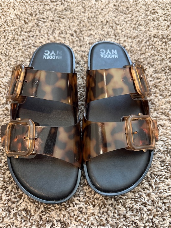 Madden Nyc Shoes - Madden NYC Jelly Footbed Sandals